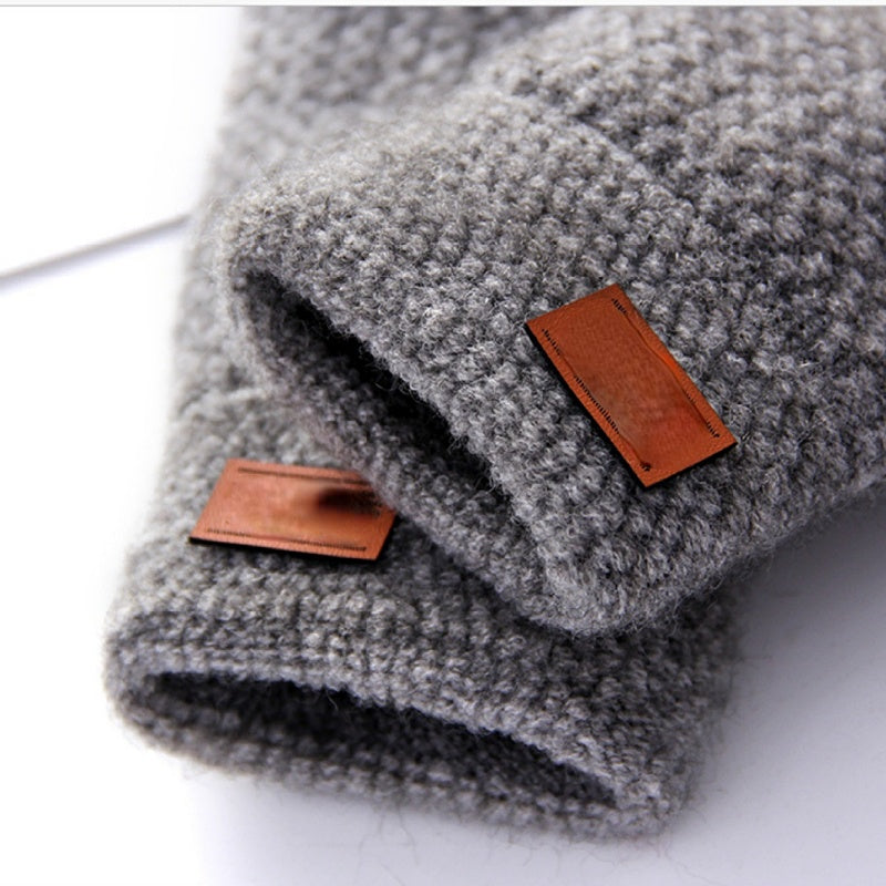 Cashmere Touch Fingerless Gloves Mens and Womens