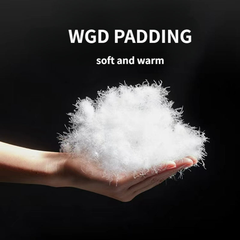 Men's 3-in-1 Waterproof Ski Jacket Hooded Down Linned Snow Coats in Navy