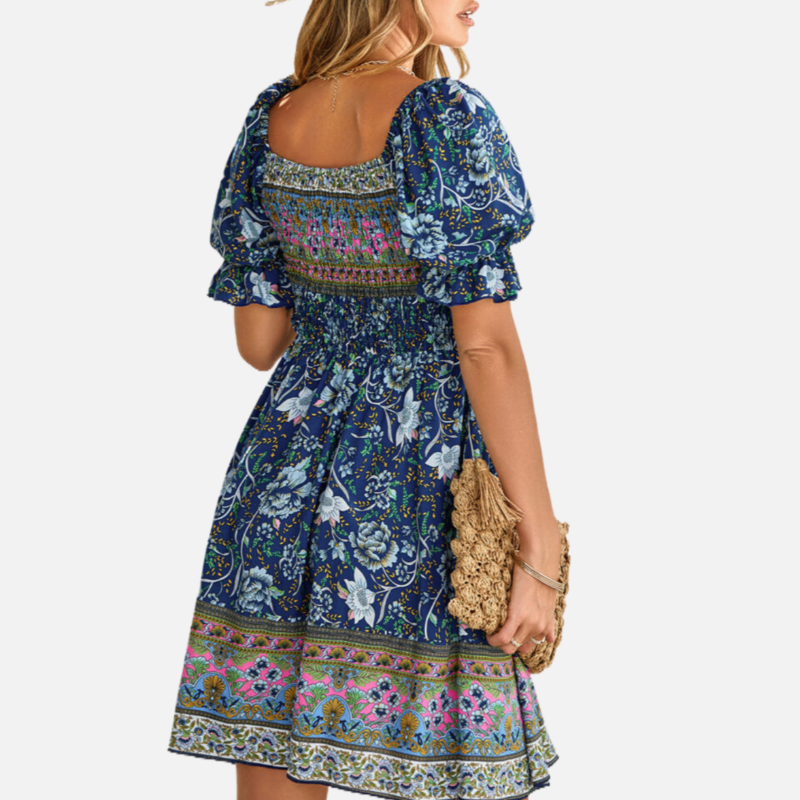 Boho Floral Dress 