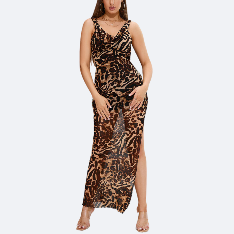 Leopard Print Dress