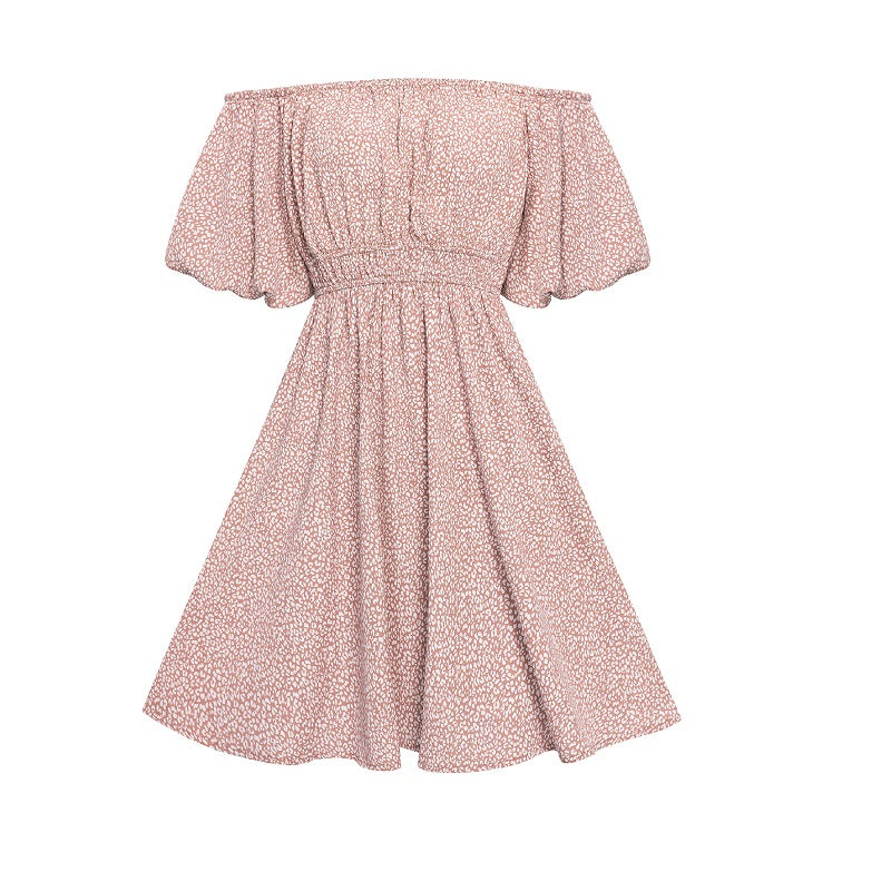 Pink Flower Girl Dresses Off the Shoulder