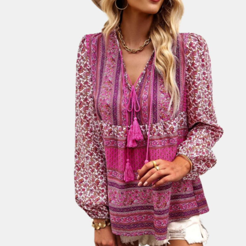 Floral Print Blouses