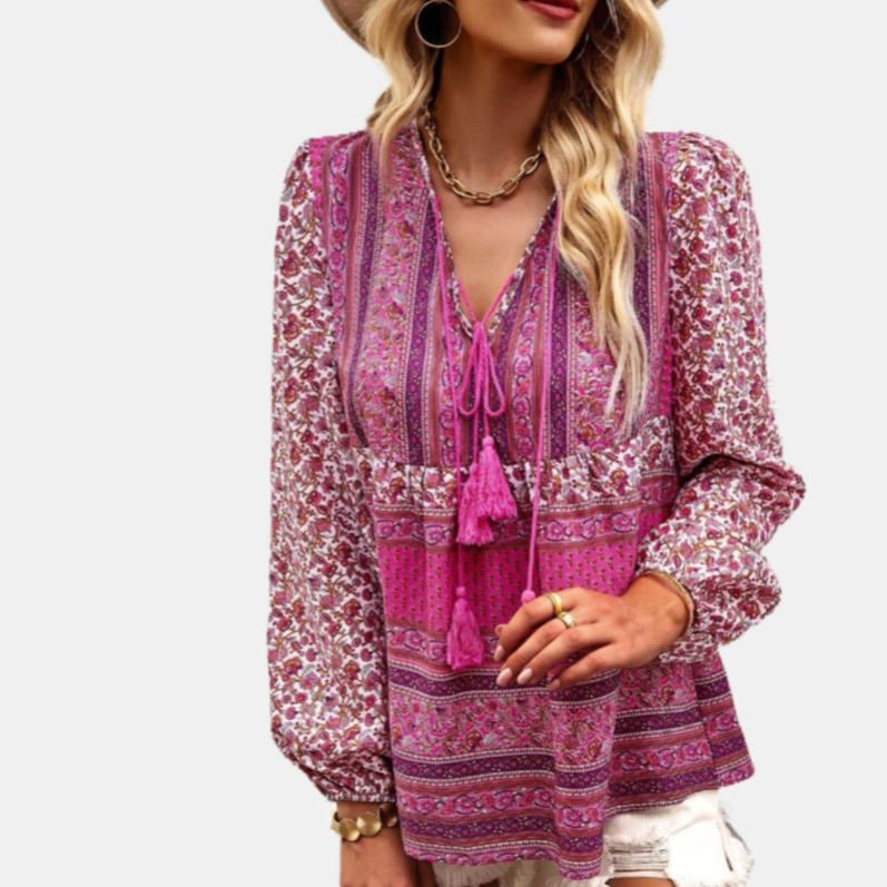 Floral Print Blouses