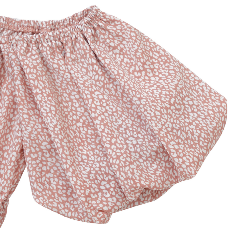 Pink Flower Girl Dresses Off the Shoulder