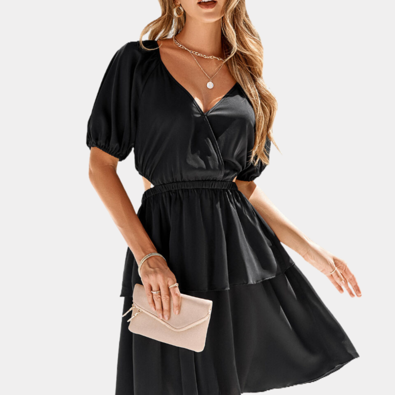 graduation dresses open back V-neck Open Back Ruched Mermaid Graduation Dress Formal Dresses Long jkprom