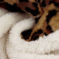 Quarter-Zip Sherpa Pullover Fuzzy Fleece Sweater in Kakhi