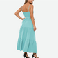 Tie Front Dress Sleeveless in Sage Green