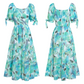 Green Floral Dress