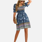Boho Floral Dress 