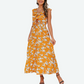 Yellow Floral Maxi Dress