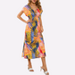Yellow Maxi Dress | Open Back Sleeveless