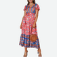 Short Sleeve Maxi Dress Casual 