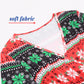 Christmas Dresses for Women Long Sleeve V-neck Long Waist Tie Dress with Print