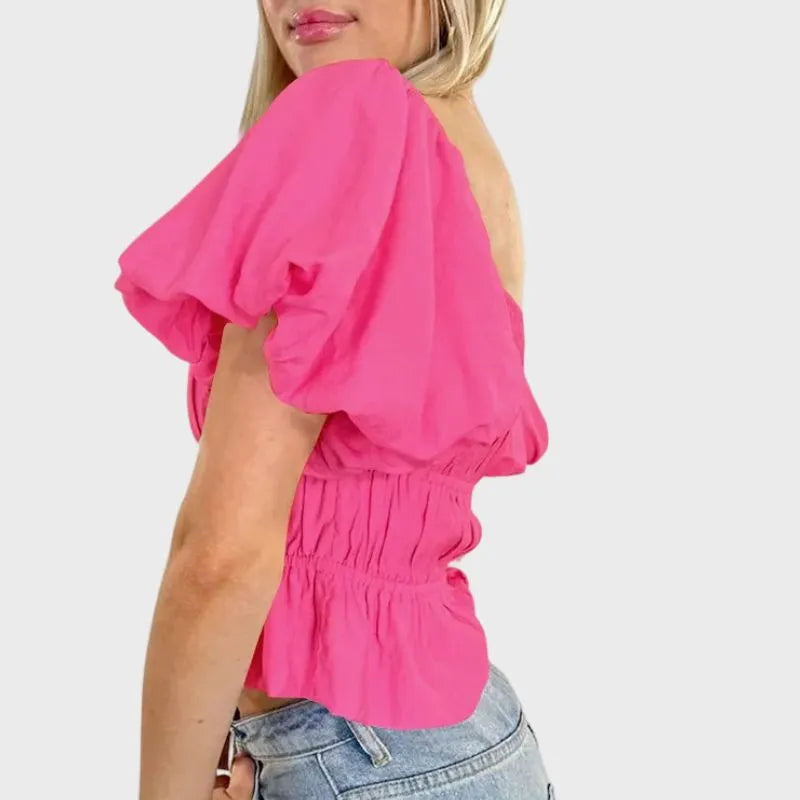 Pink Crop Top