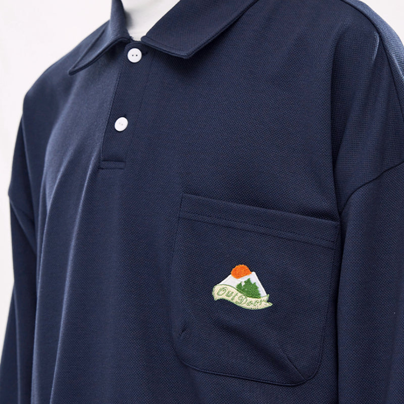 Men's Polo Shirts with Embrodier Designed