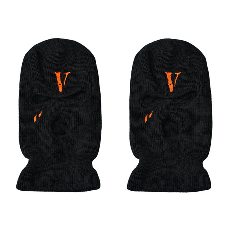 2-Pack 3 Hole Knitted Mask Full Face Cover Ski Balaclava Outdoor