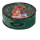 2-Pack Christmas Wreath Storage Bag PVC Window with Zippers and Reinforced Handles