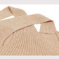 Off The Shoulder Sweater Spring Trendy Knitted Jumper Top
