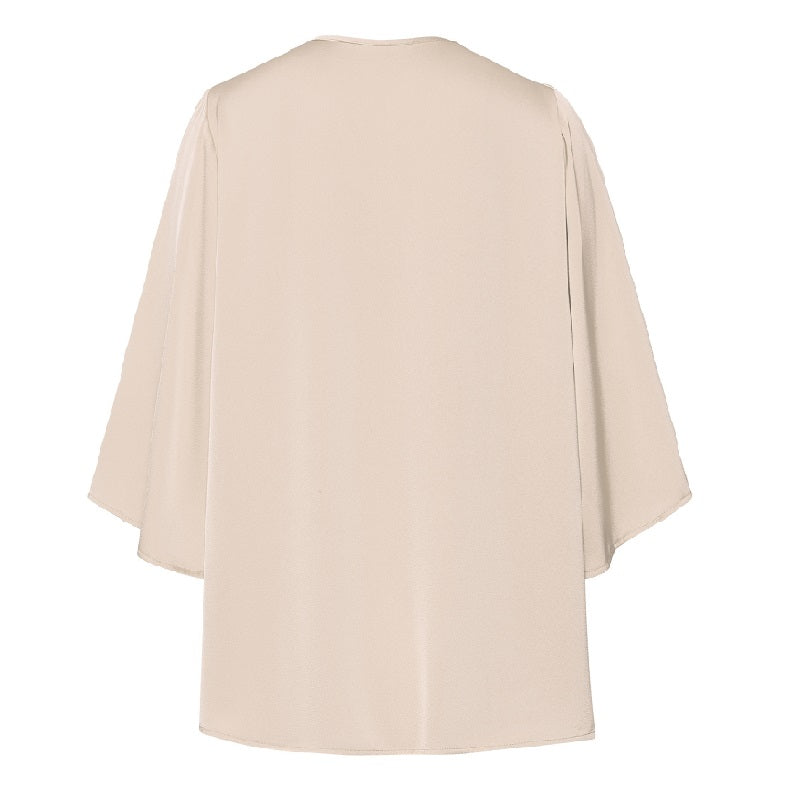 Cream Satin Blouse