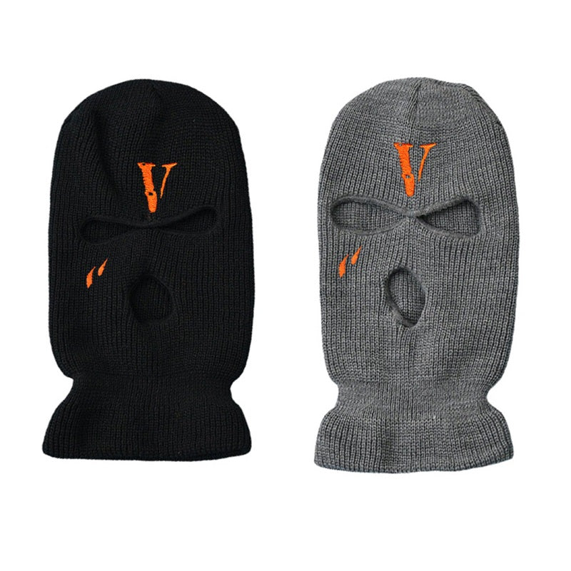 2-Pack 3 Hole Knitted Mask Full Face Cover Ski Balaclava Outdoor