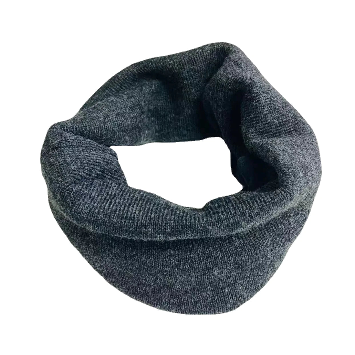 WOOL BEANIE KNITTED SCARF UNISEX