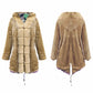 Womens Parka Jacket with Fur Collar Heavyweight Performace Parka in Woodland Camo