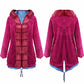 Womens Parka Jacket with Fur Collar Heavyweight Performace Parka in Blue