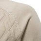 Men's Pullover Long Sleeve Crewneck Knitted Cable
