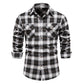 Men's Classic Long Sleeve Check Shirts