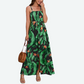 Fit and Flare Cocktail Dress in Green