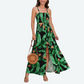 Fit and Flare Cocktail Dress in Green