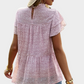 Pink Floral Blouse