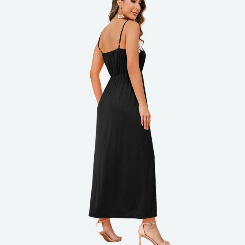 Black Spaghetti Strap Dress