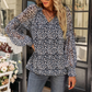Womens Floral Blouse