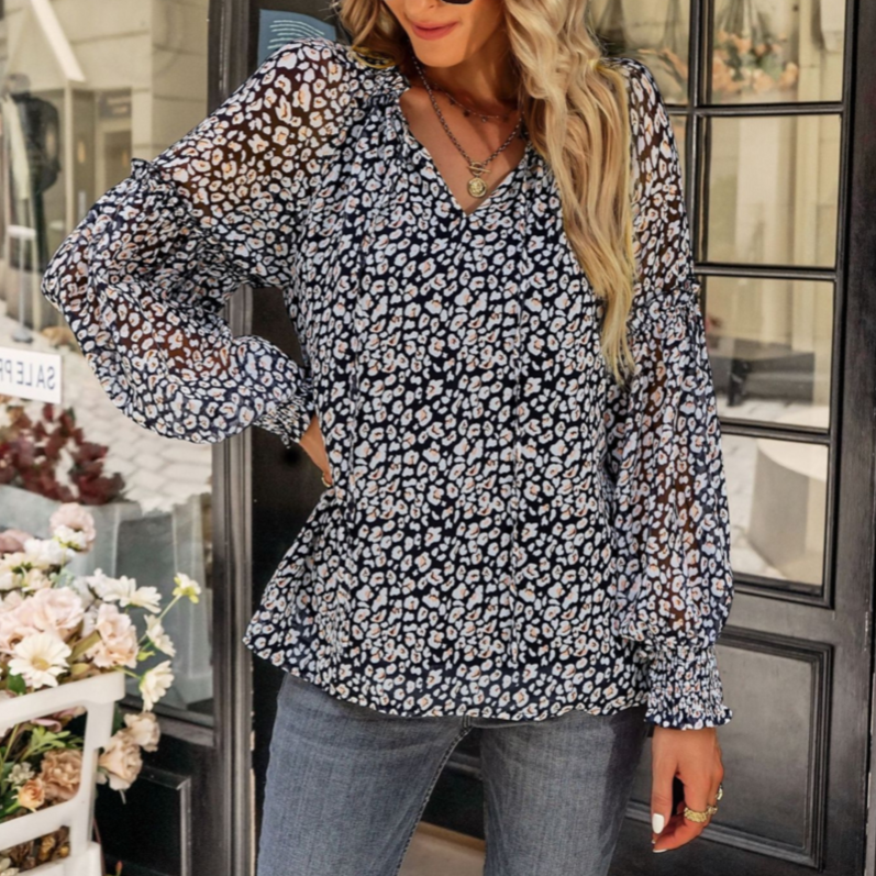 Womens Floral Blouse