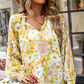 Womens Floral Blouse