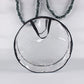 2-Pack Christmas Wreath Storage Bag Clear PVC Plastic with Zippers and Reinforced Handles