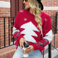 Ugly Christmas Sweater Christmas Tree Red Sweater