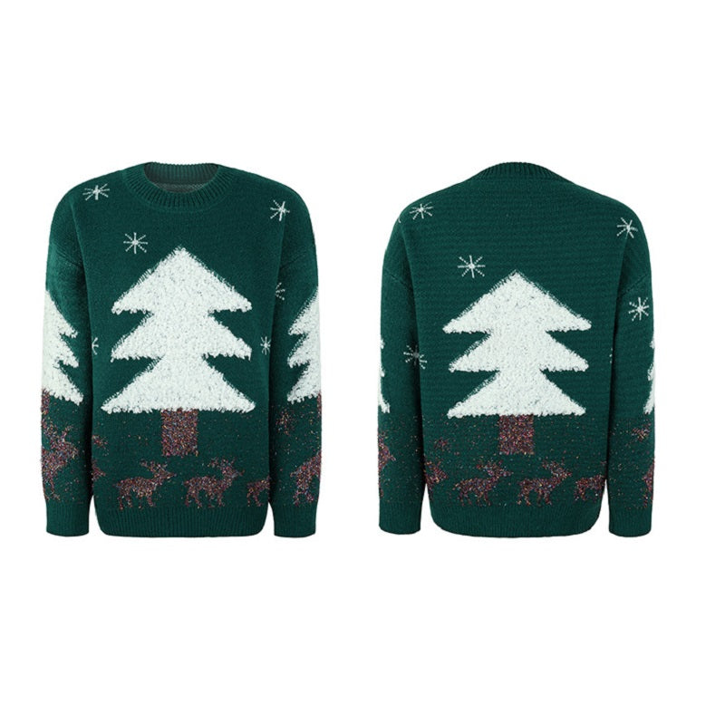 Ugly Christmas Sweater Christmas Tree Green Sweater