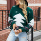 Ugly Christmas Sweater Christmas Tree Green Sweater
