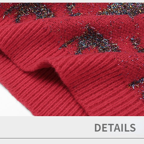 Ugly Christmas Sweater Christmas Tree Red Sweater