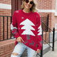 Ugly Christmas Sweater Christmas Tree Red Sweater