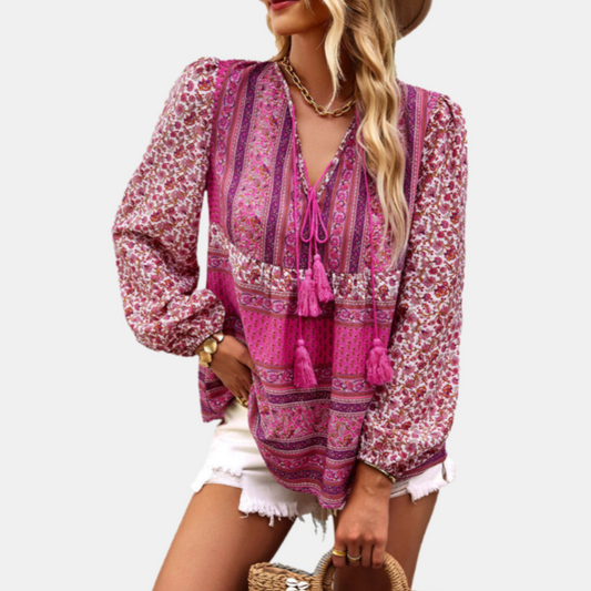 Floral Print Blouses