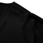 Black Satin Blouse Flare Elbow Sleeve