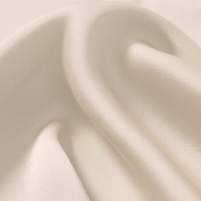 Cream Satin Blouse