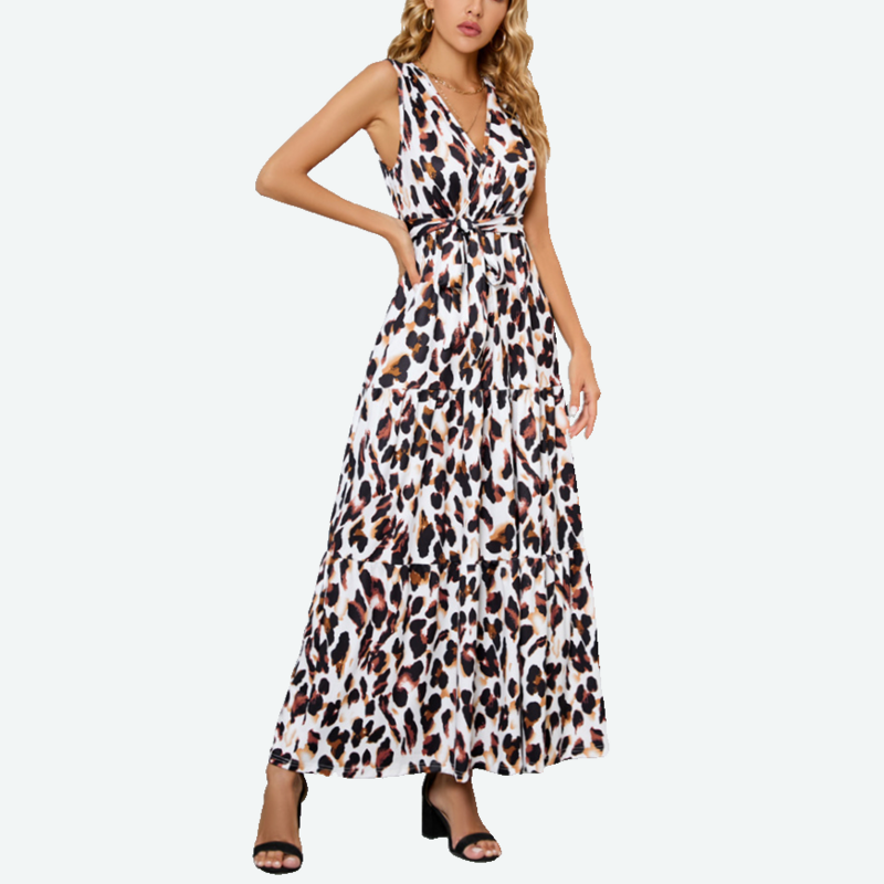 Leopard Print Dresses | Maxi Summer Dress
