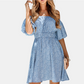Blue Floral Dress