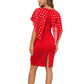 Red Bodycon Mini Dress
