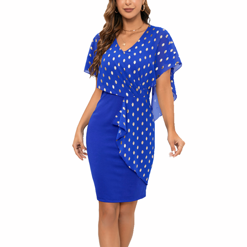 Royal Blue Bodycon Dress