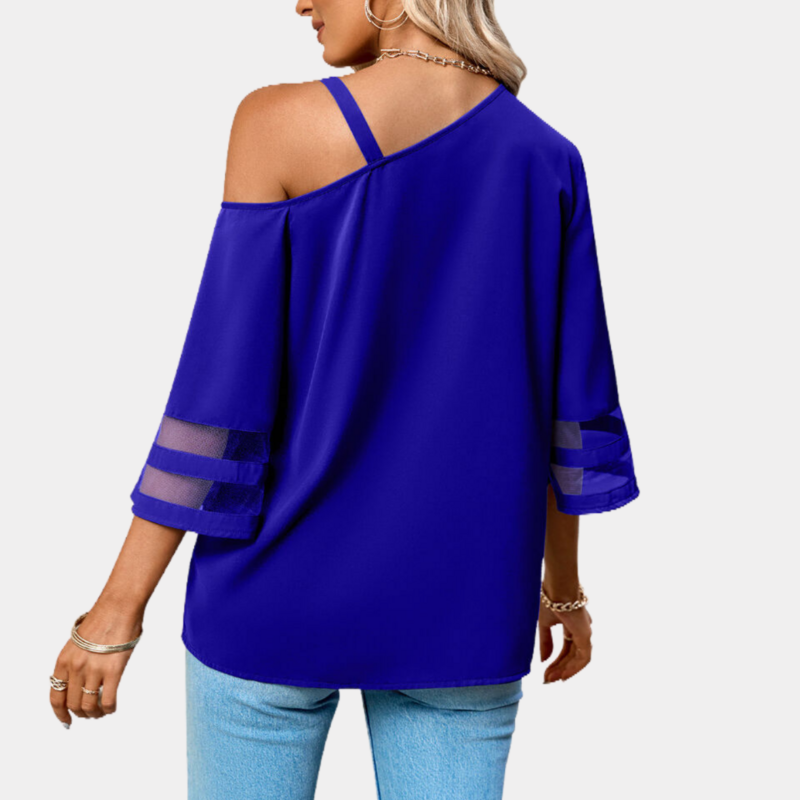 Royal Blue Blouse